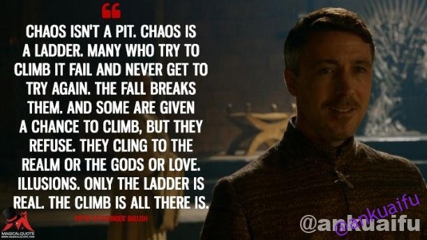 Chaos-is-a-ladder